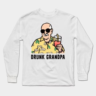 Drunk Grandpa Long Sleeve T-Shirt